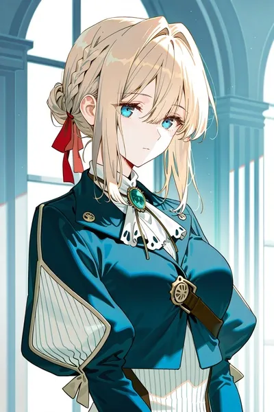 الذكاء الاصطناعي للدردشة المعكوسة – الدردشة مع Violet Evergarden