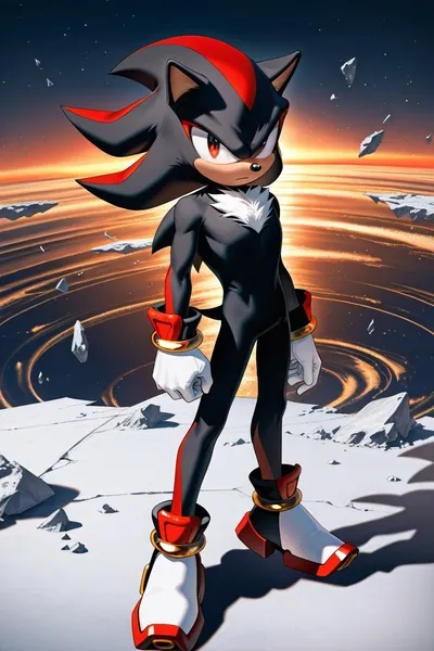 Flipped chat ai - makipag -chat sa Shadow the Hedgehog