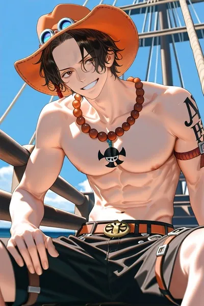 Flipped Chat AI – Chatten mit Portgas D. Ace