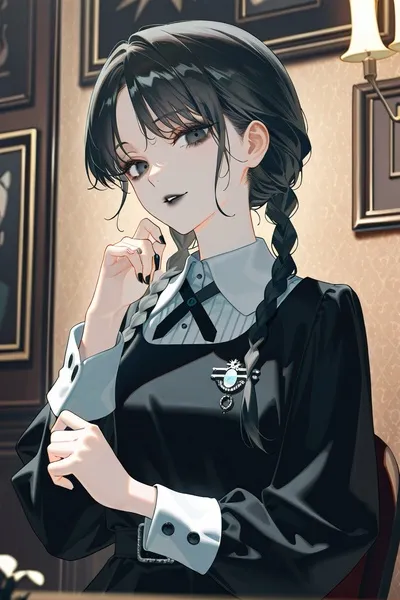 Flipped chat ai - makipag -chat sa Wednesday Addams