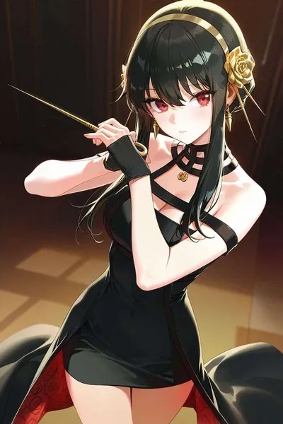 Omgedraaide chat AI – Chat met Yor Forger