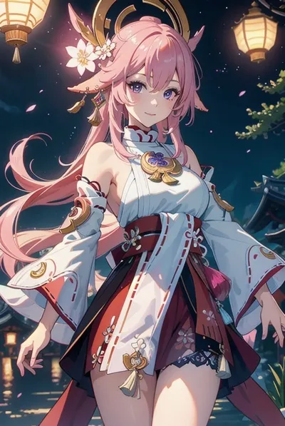 Flipped Chat AI – Chat dengan Yae Miko