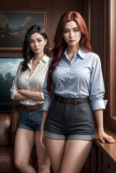 Flipped Chat AI – Чат с Лора и Надя