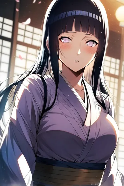 Flipped Chat AI – Chatear con Hinata Hyuga