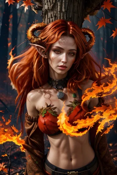 Flipped Chat AI – Discuter avec Dryade Brûlante