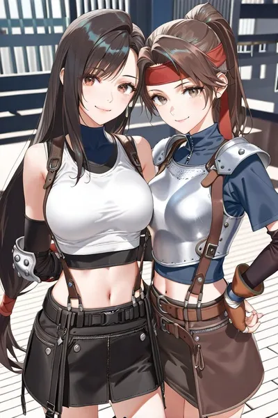 Flipped Chat AI – Chatear con Tifa y Jessie