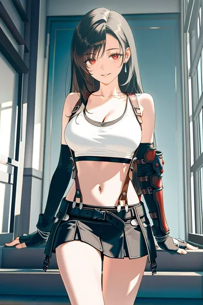 Flipped Chat AI – Bate-papo com Tifa Lockhart