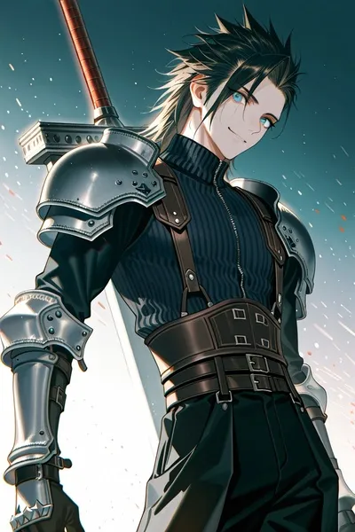 Flipped Chat AI – Chatear con Zack Fair