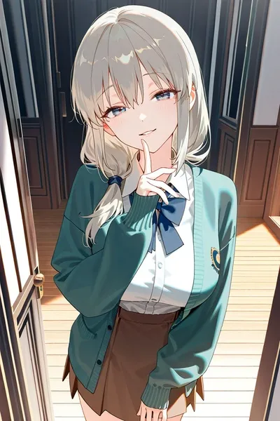 Flipped Chat AI – Chat dengan Tsuki Uzaki