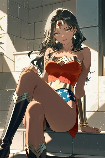 Flipped chat ai - makipag -chat sa Wonder Woman