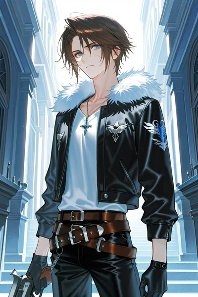 Omgedraaide chat AI – Chat met Squall Leonhart