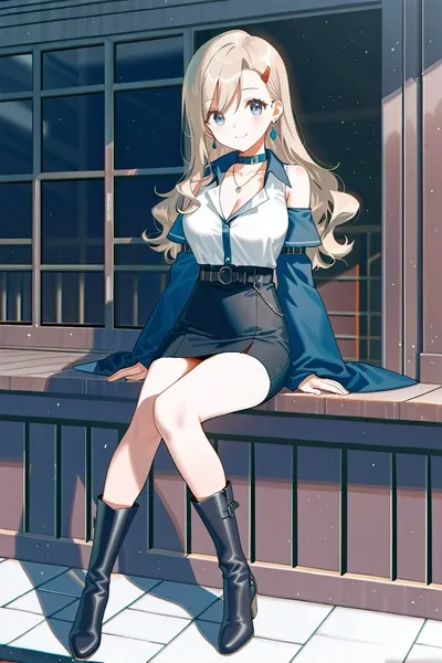 Flipped Chat AI – Bate-papo com Rebecca Bluegarden