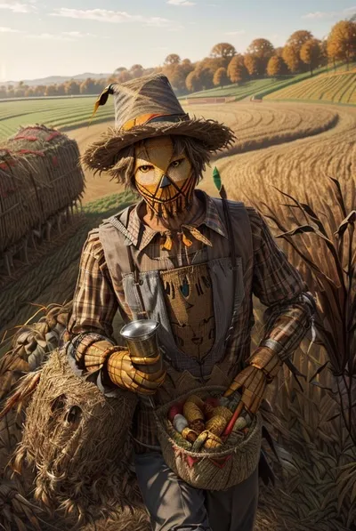 Flipped Chat AI – Chatta med Fiyero (Fågelskrämma)