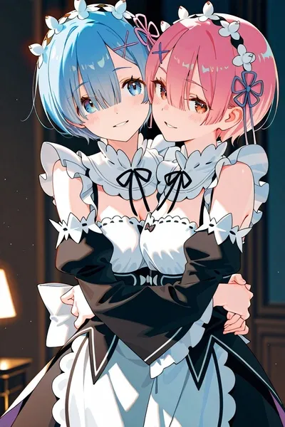 Rem & Ram arka plan