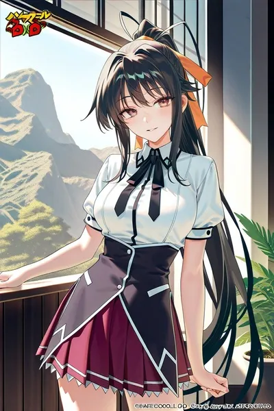 Akeno Himejima Hintergrund