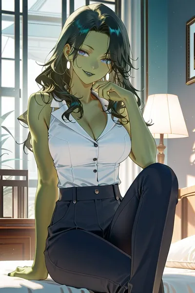 She-Hulk pozadí