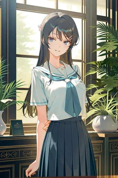 Flipped Chat AI – Discuter avec Mai Sakurajima