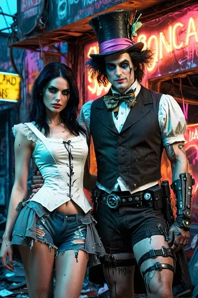 Flipped Chat AI – 매드 앤 앨리스와 채팅