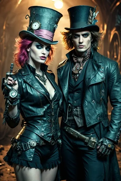 फ़्लिप्ड चैट AI – क्लॉकवर्क सिंडिकेट के साथ चैट करें