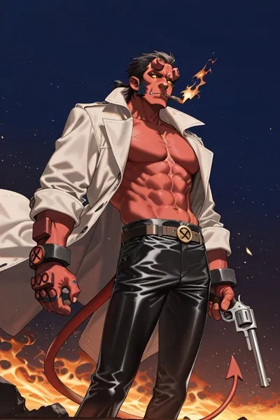 Flipped Chat AI – Discuter avec Hellboy