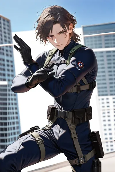 Flipped Chat AI – Chat dengan Solid Snake