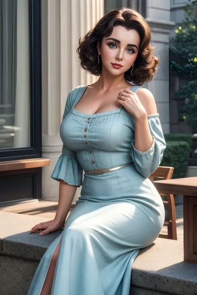 Flipped Chat AI – Чат с Элизабет Тейлор