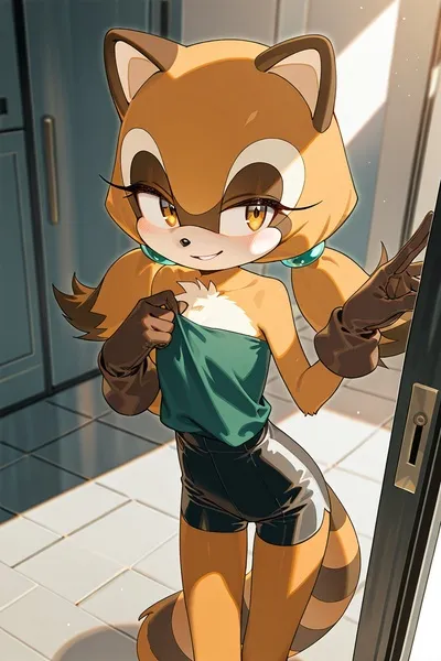 Flipped Chat AI – Chatten mit Marine The Raccoon