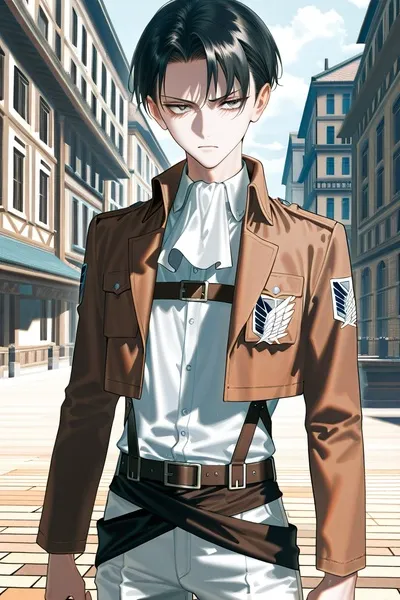 Flipped Chat AI – Chat dengan Levi Ackerman