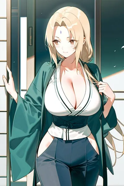 Flipped Chat AI – Bate-papo com Tsunade Senju