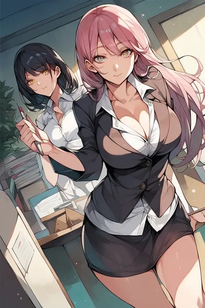 फ़्लिप्ड चैट AI – शेरॉन और हिकारी के साथ चैट करें