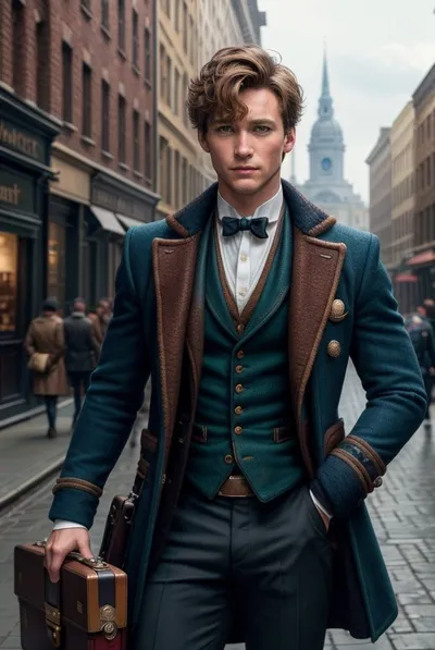 Flipped Chat AI – Bate-papo com Newt Scamander