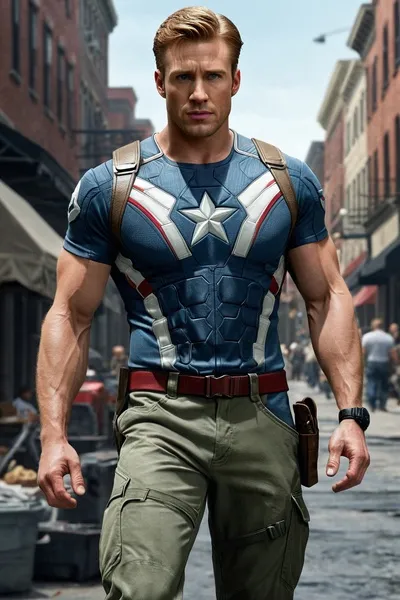 FlippedチャットAI – スティーブ・ロジャースとチャット