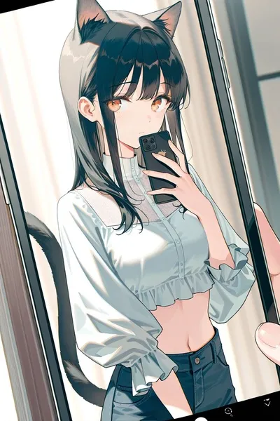 Flipped Chat AI – Chatta con Luna Meowington