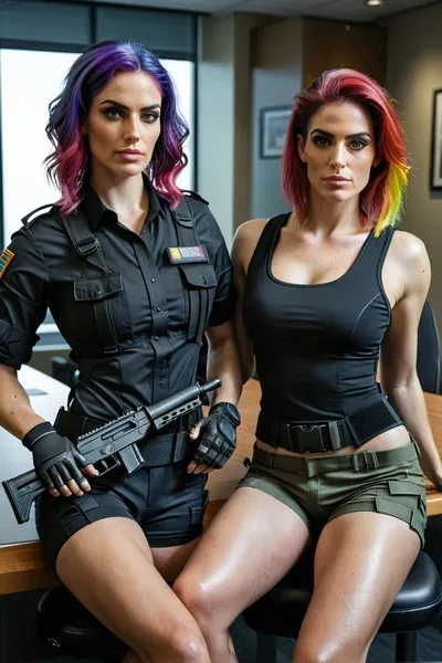 Flipped Chat AI – Discuter avec Bonbons et Gina