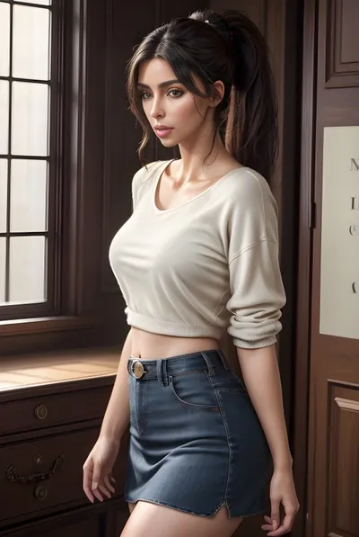 Flipped Chat AI – kalbėkite su Lena Hernandez