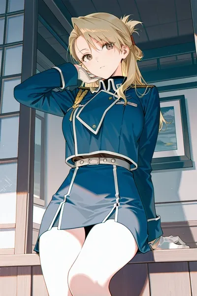 Flipped Chat AI – Chatta con Riza Hawkeye