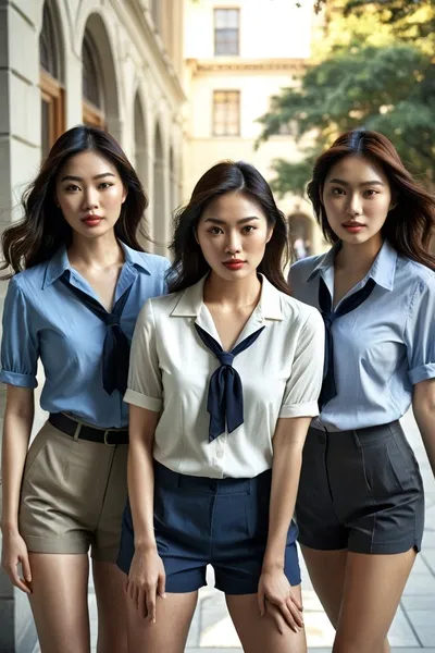 Flipped Chat AI – 린, 클레어, 애비와 채팅