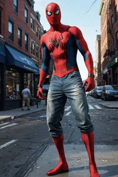 Flipped Chat AI – Чат с Человек-паук