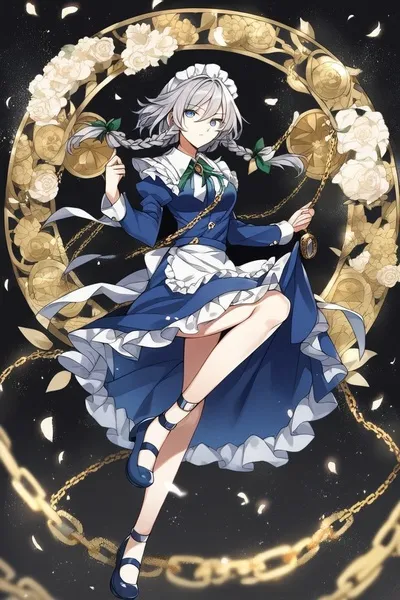 Flipped Chat AI – Discuter avec Sakuya Izayoi