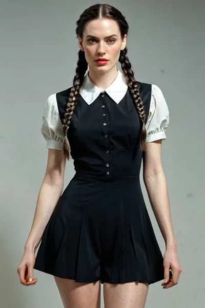 Flipped Chat AI – Chatten mit Mittwoch Addams