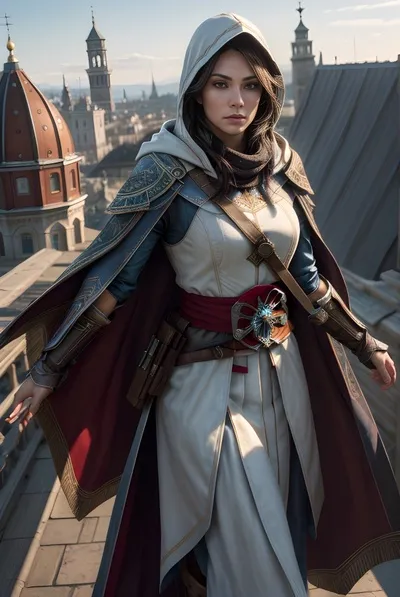 Çevrilmiş Sohbet Yapay Zekası – Ezio Auditoreile sohbet edin