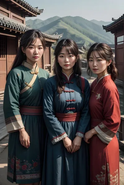 Flipped Chat AI – kalbėkite su Ming, Ling, Jing