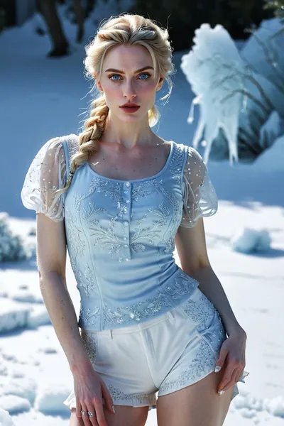 Omgedraaide chat AI – Chat met Vorst sneeuw ❄️