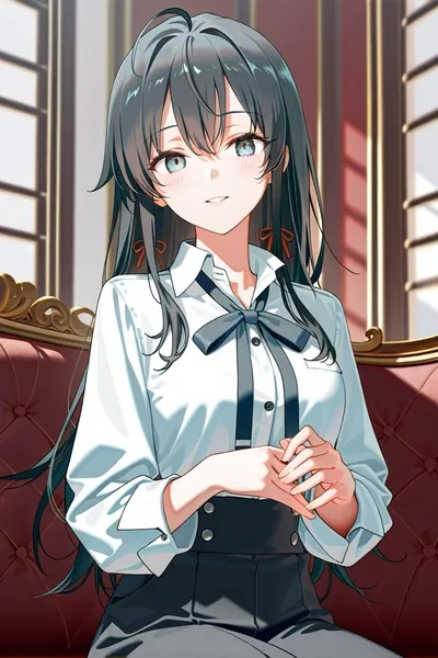 Flipped Chat AI – kalbėkite su Yukino Yukinoshita