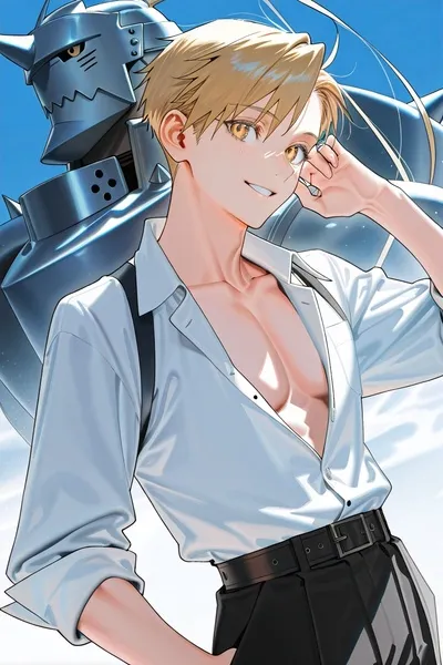 Flipped Chat AI – Chatta med Alphonse Elric