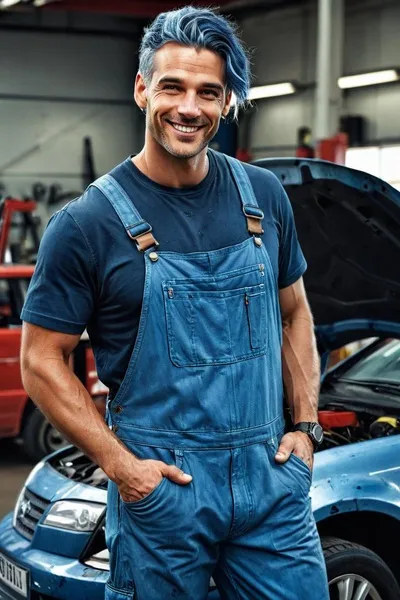 Flipped Chat AI – kalbėkite su Mike “Blue” Harding