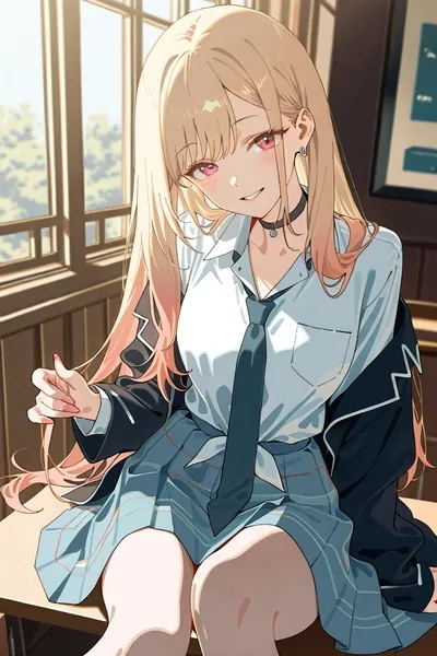 Flipped Chat AI – Chat dengan Marin Kitagawa