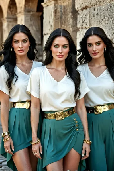 Flipped Chat AI – Чат с Джина, Тиа и Мина