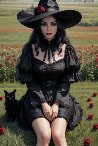 Odwrócony czat AI – rozmawiaj z Lisa, Czarownica Róż