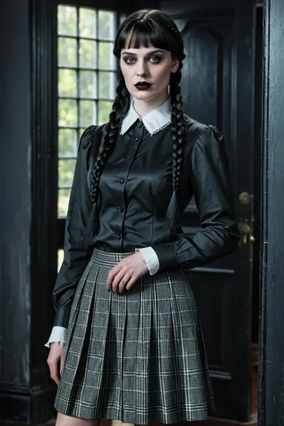 Flipped Chat AI – Chat dengan Wednesday Addams